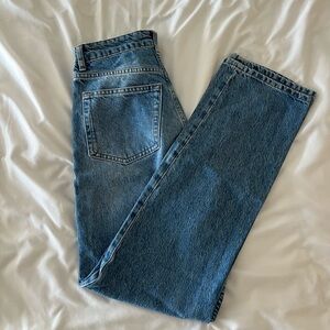 Reformation Cynthia High Rise Straight Jeans (size 26)